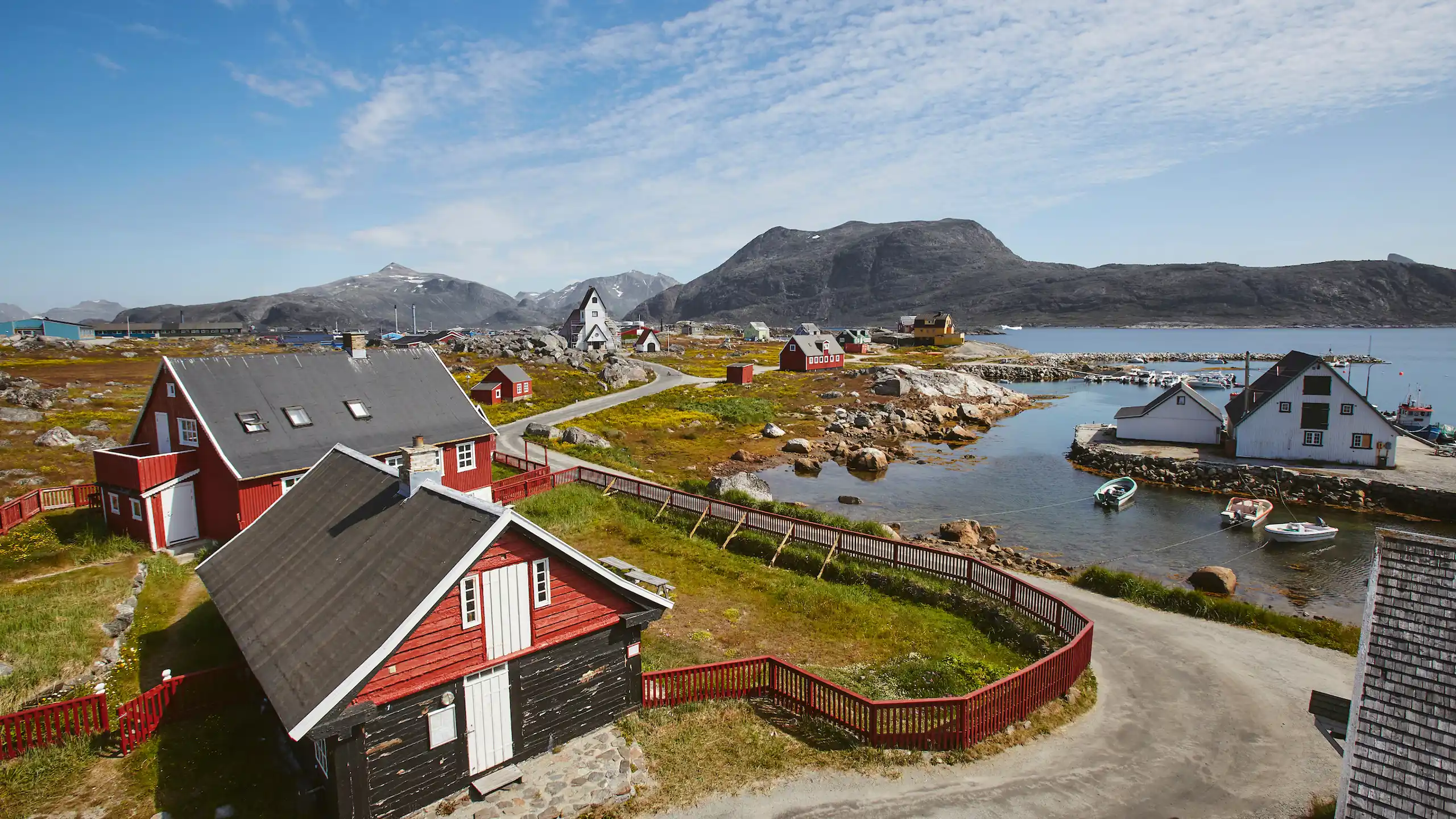 Nanortalik Museum Aerial. Photo Peter Lindstrom , Visit Greenland (1)