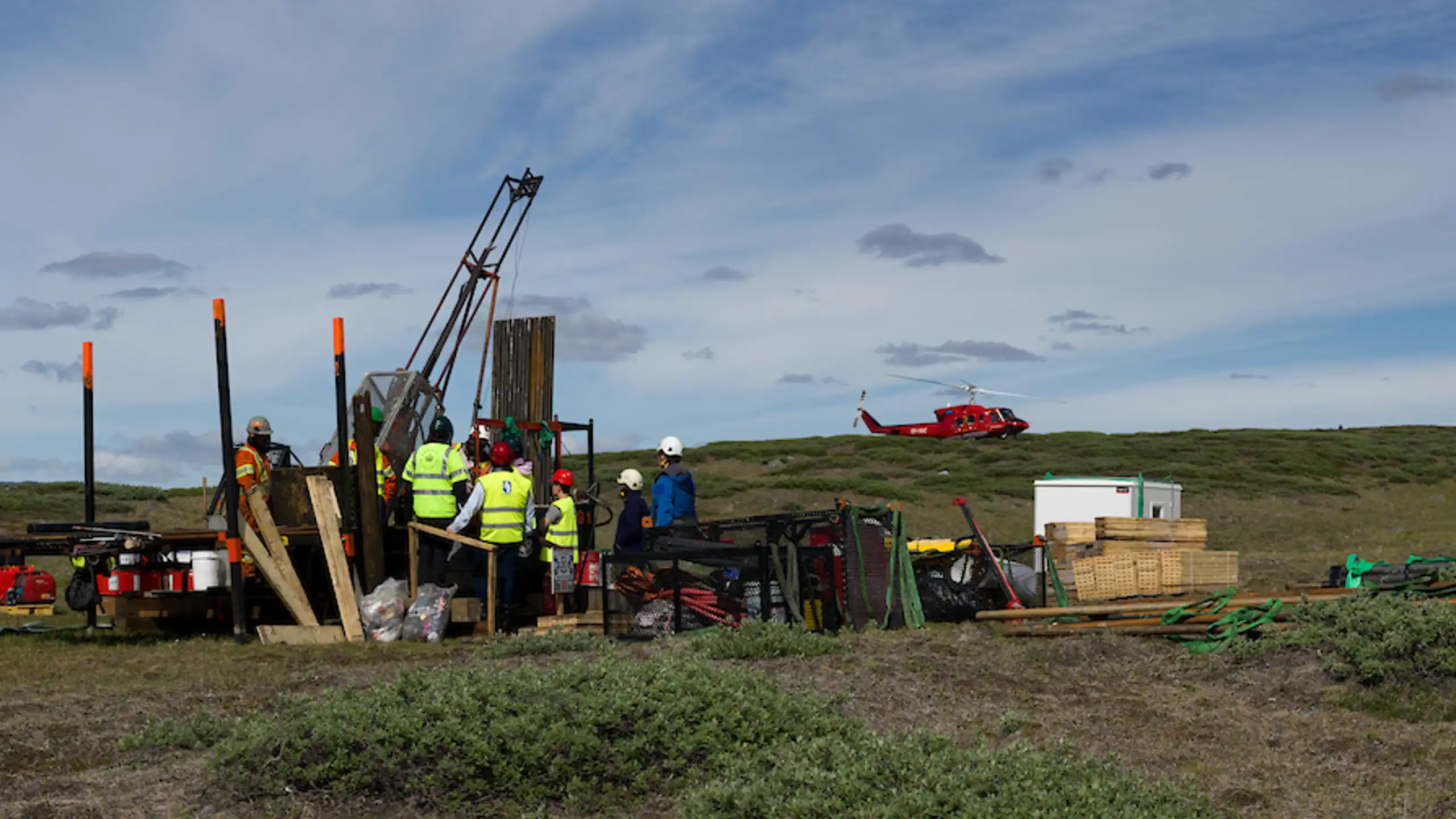 Den blev brugt i charteropgaver i forbindelse med mineralefterforskning. Foto: Arkiv