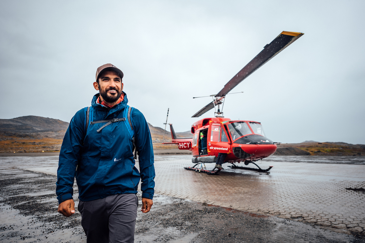 Air Greenland Heli In Kulusuk. Photo Chris B. Lee, Visit Greenland