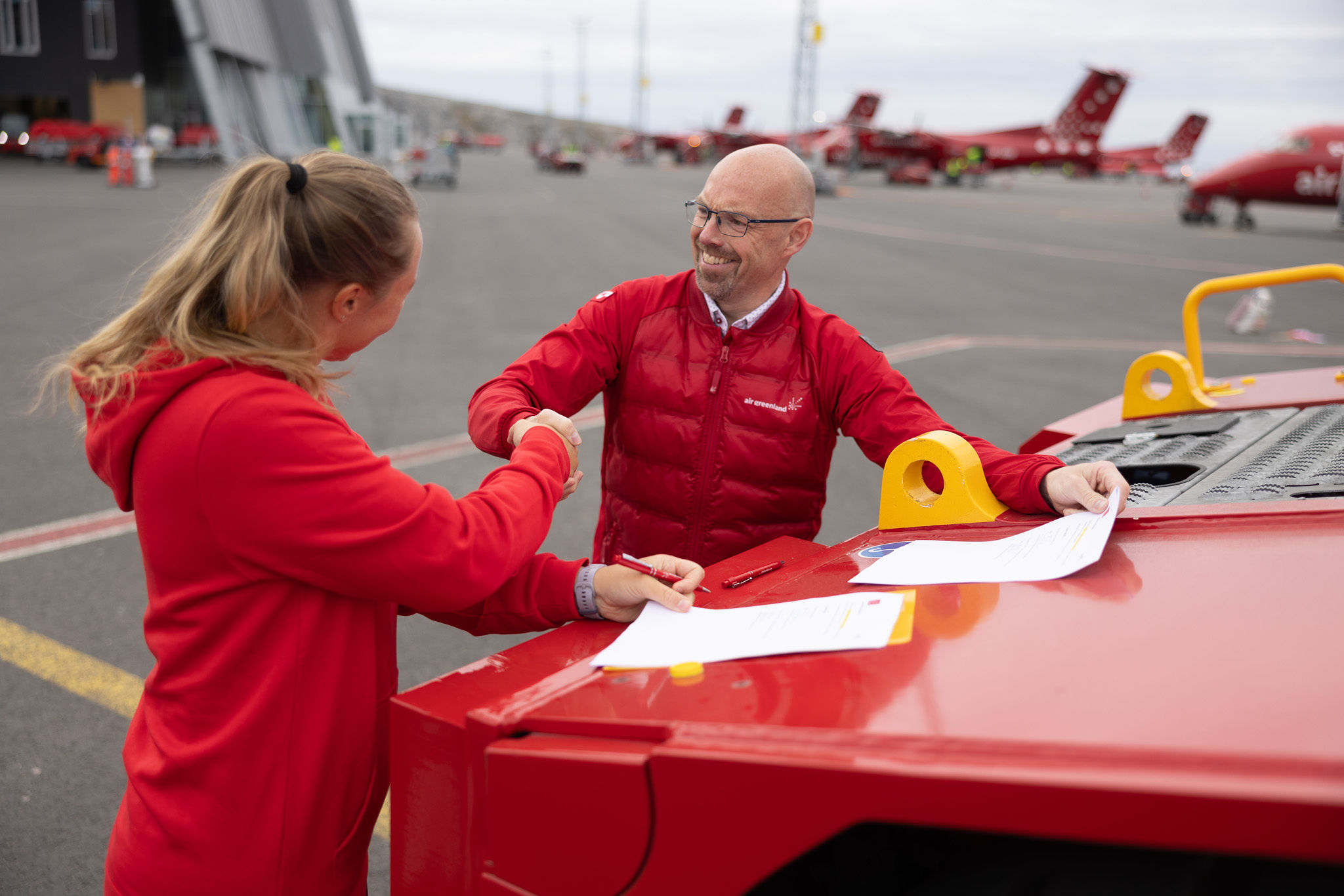 TAAK-imilu siulersuisuni ilaasortaq Mia Egede Rasmussen 