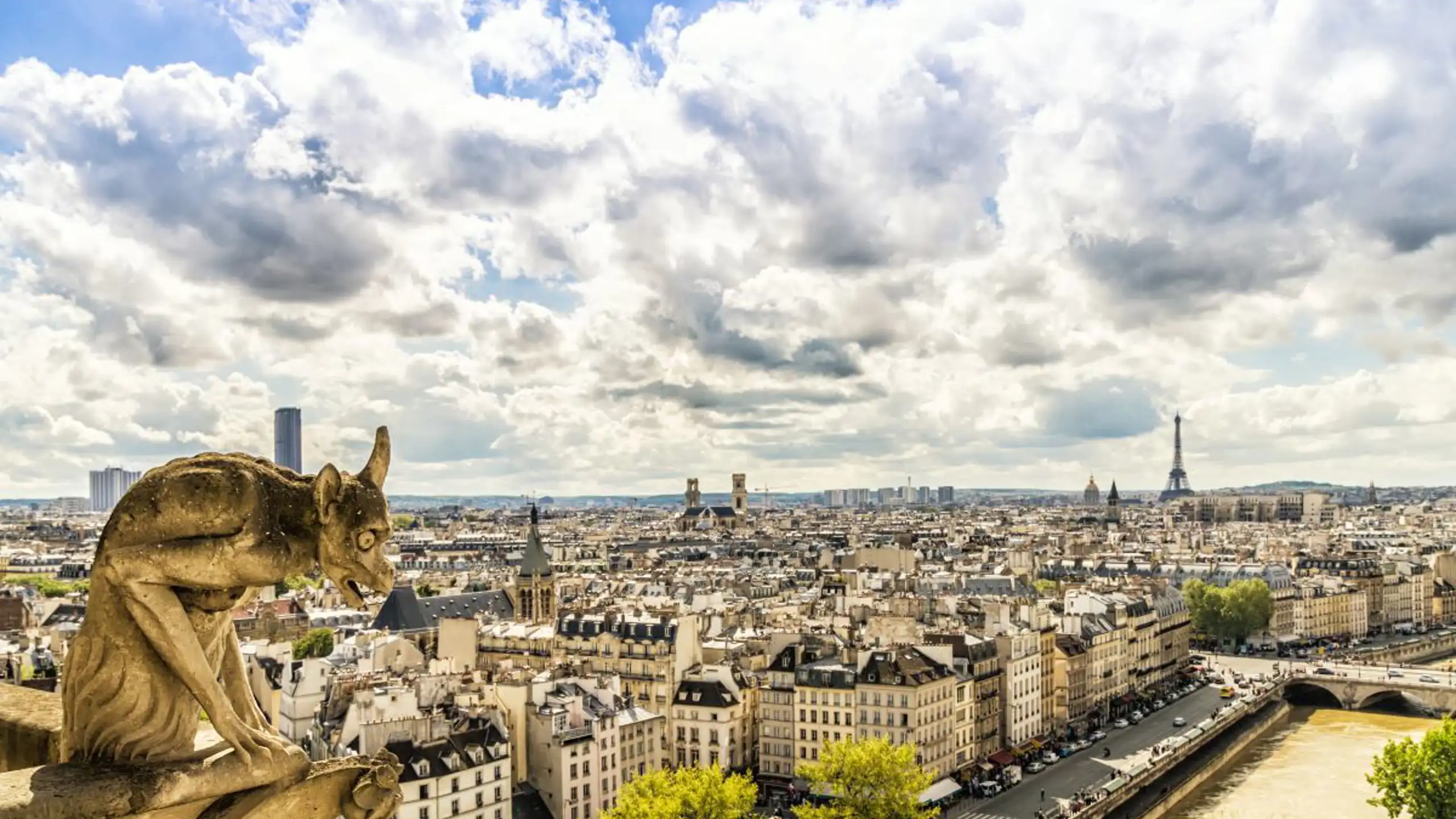 Gargoyle On Notre Dame Cathedral Paris France 2023 11 27 05 17 12 Utc