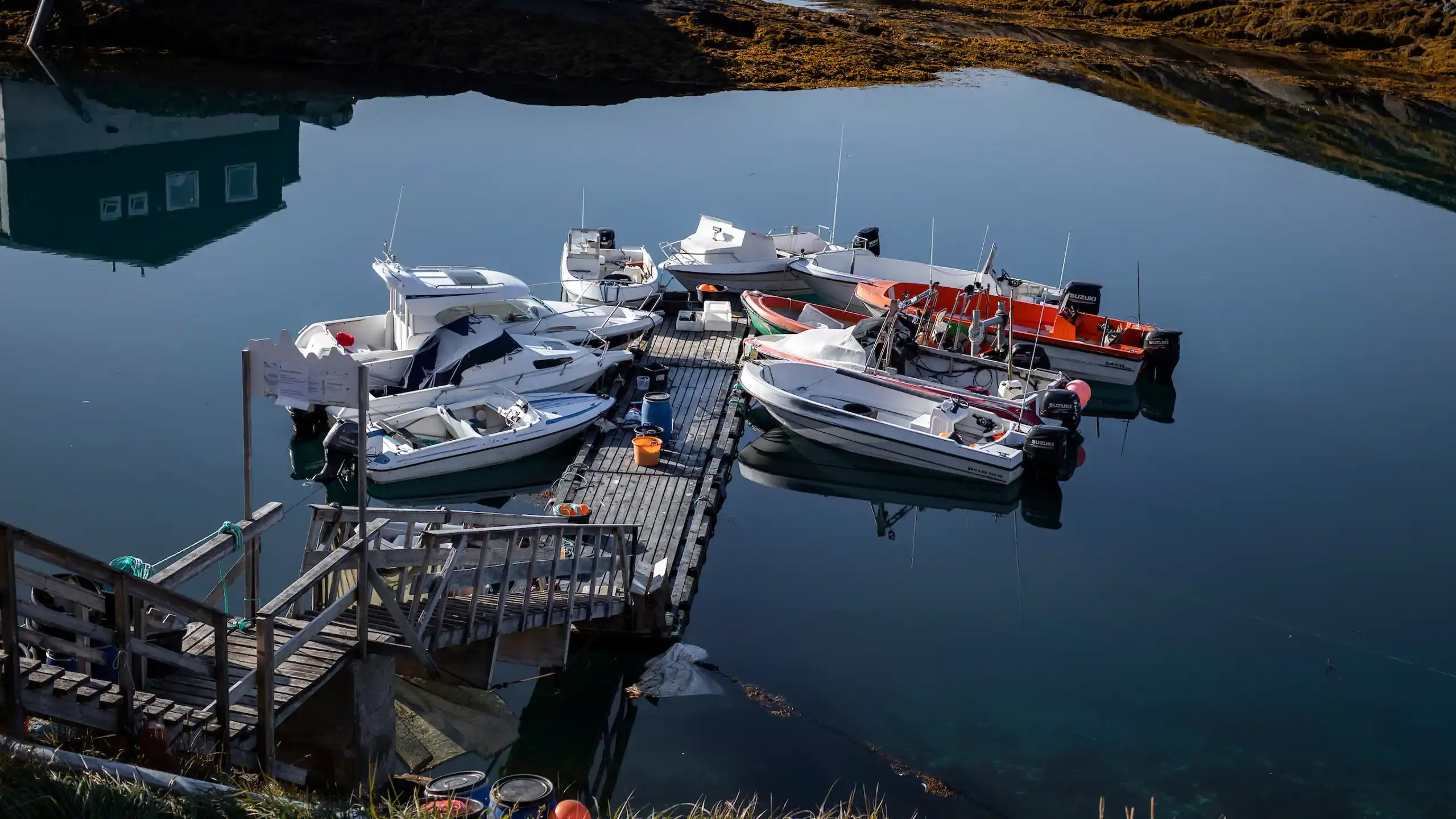 Hunters Boats In Kangaamiut Settlement. Photo By Aningaaq Rosing Carlsen (1)