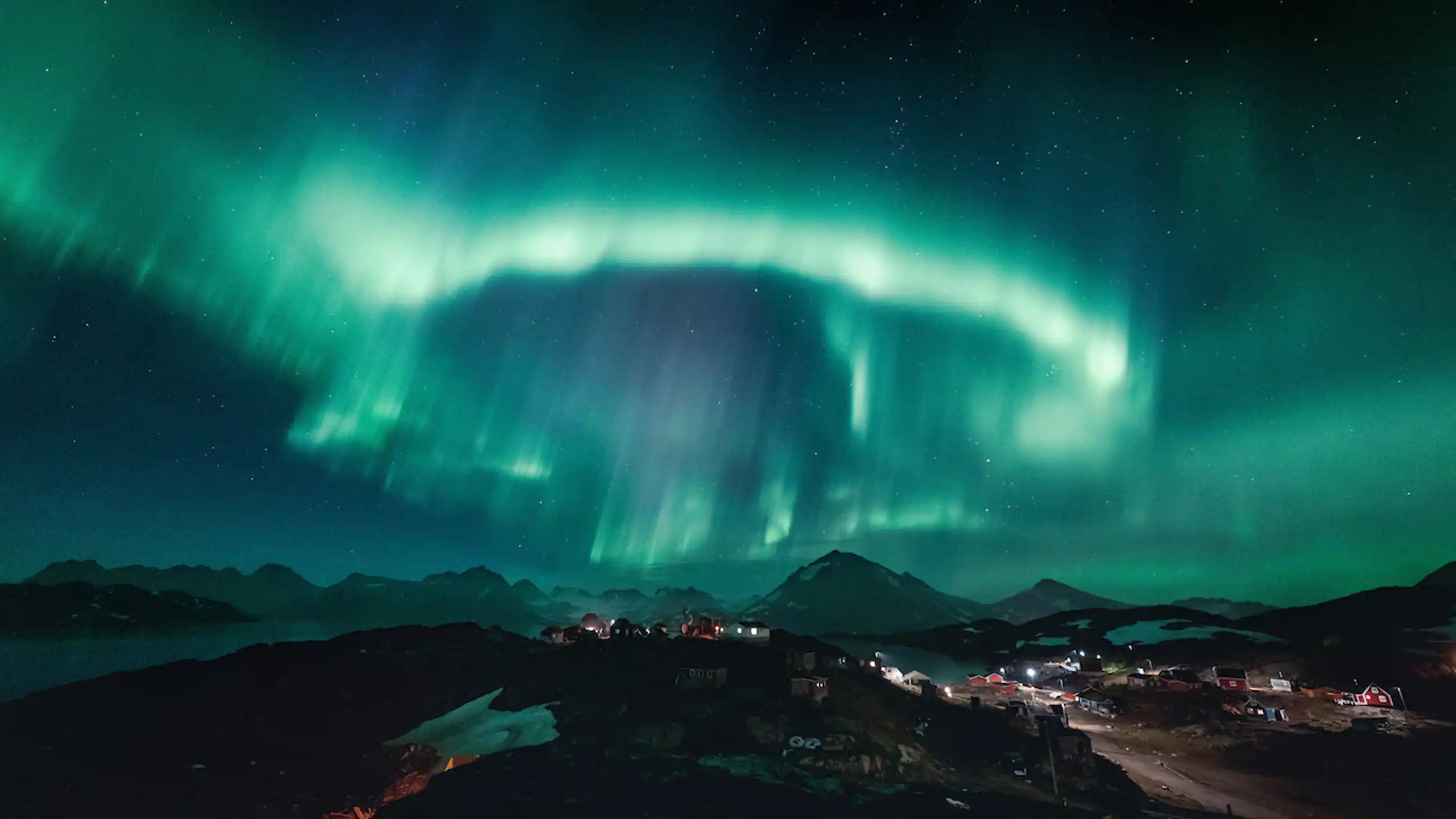 Northern Sky Disco Over Kulusuk. Photo By Norris Niman Visit Greenland