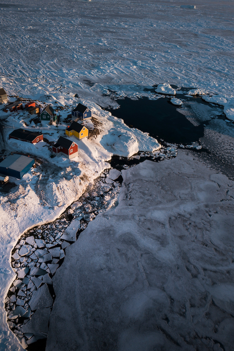 Coast Houses In Upernavik. Photo Aningaaq Rosing Carlsen Visit Greenland