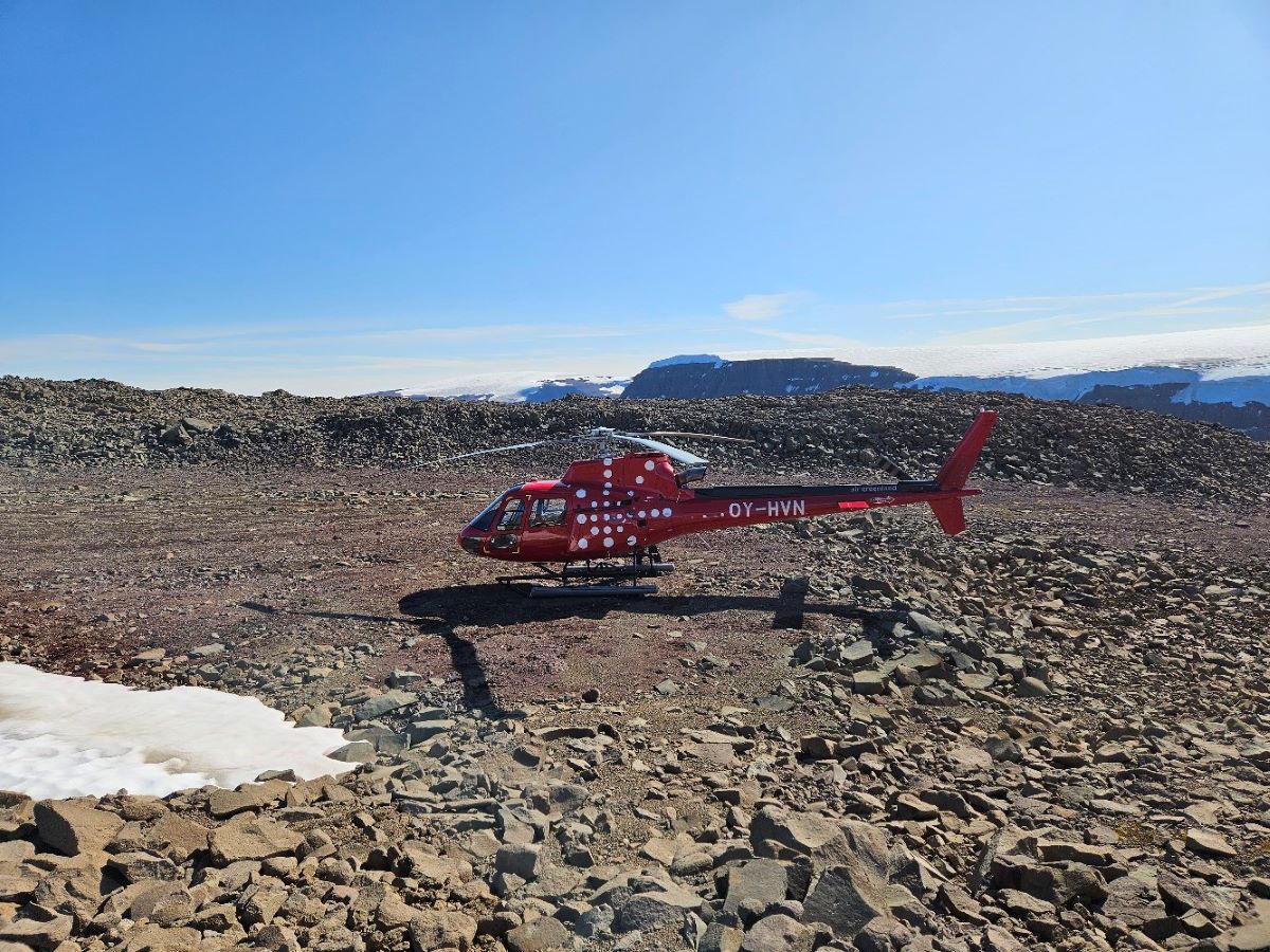 Helicopter at Disco Valley