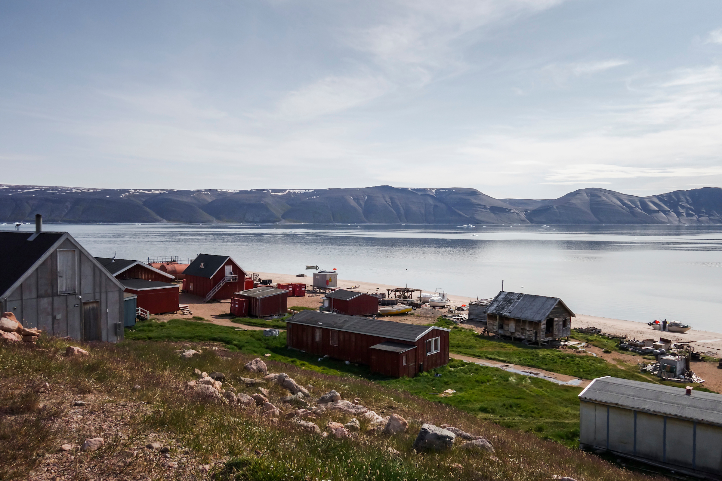 Peaceful Siorapaluk In Sunny Afternoon In Summer Time. Photo By Kim Insuk Visit Greenland