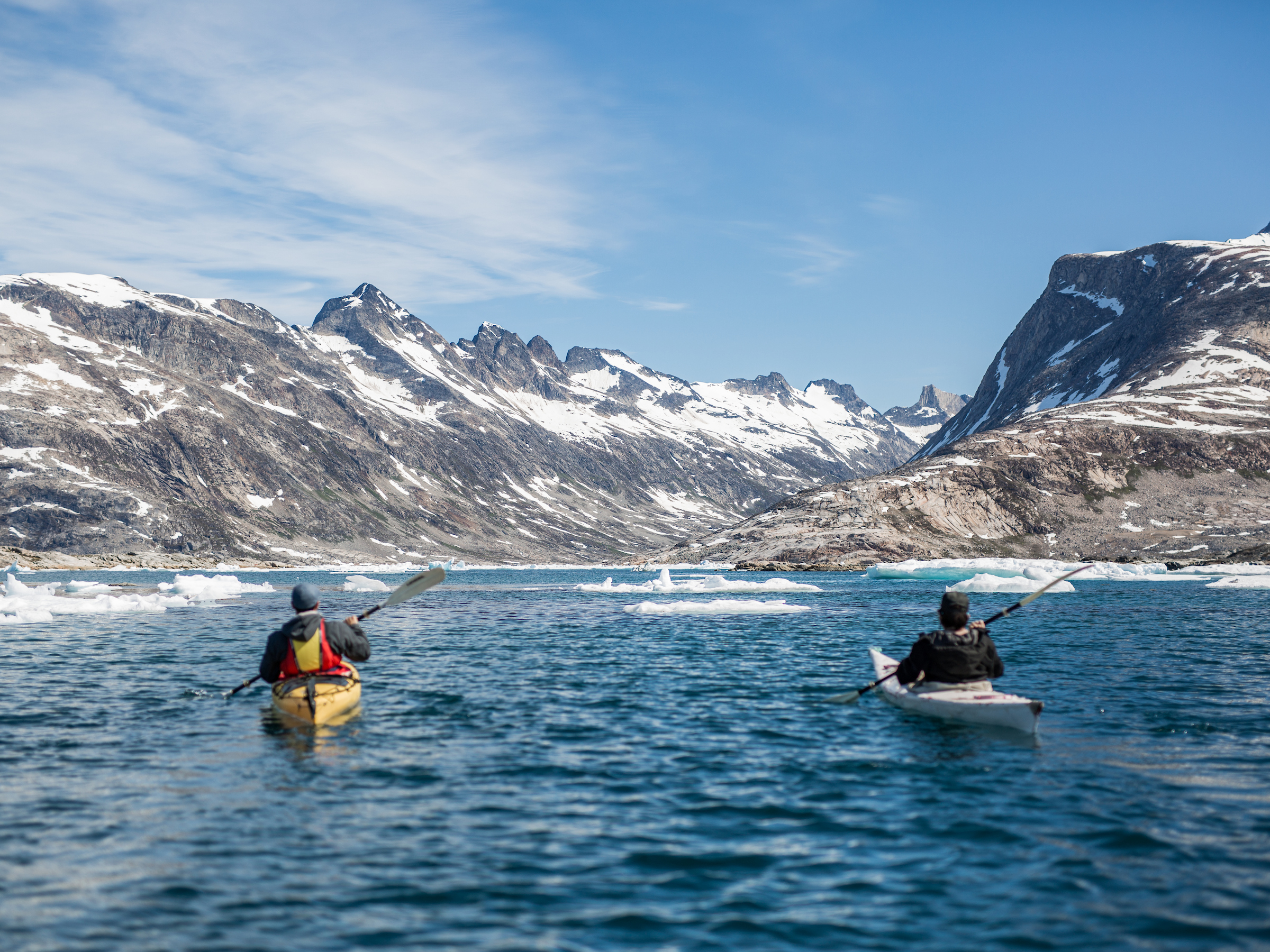 Kayaking In East Greenland