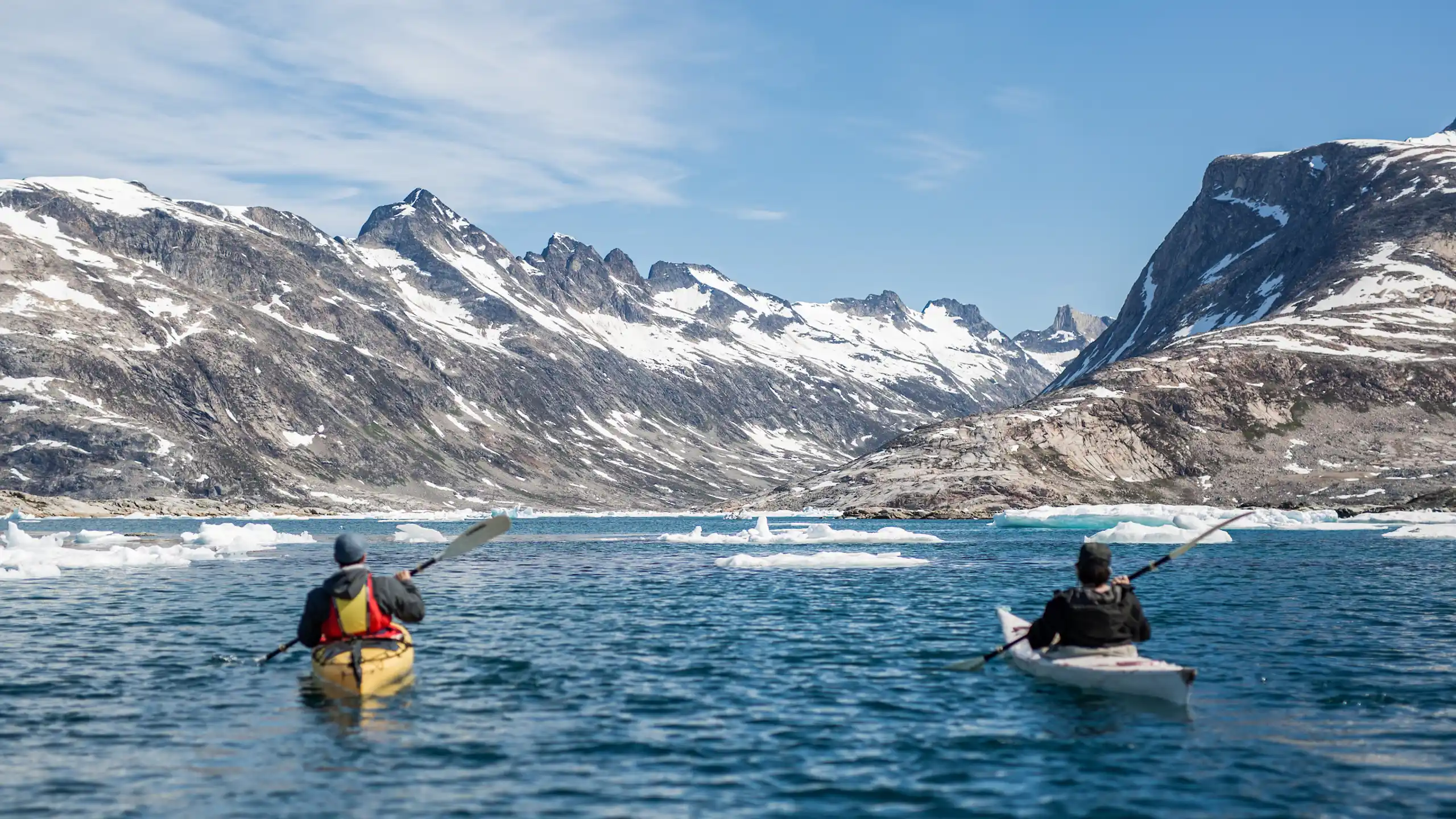 Kayaking In East Greenland