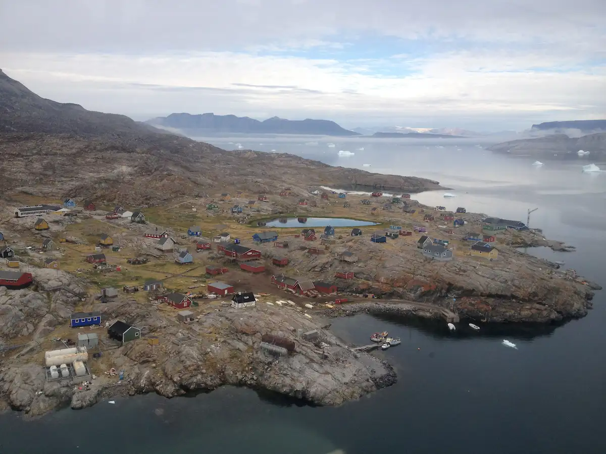Village Ikerasak. Photo Ella Grødem, Visit Greenland
