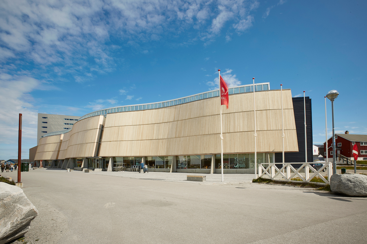 Exterior Architecture Of Katuaq. Photo Peter Lindstrom , Visit Greenland