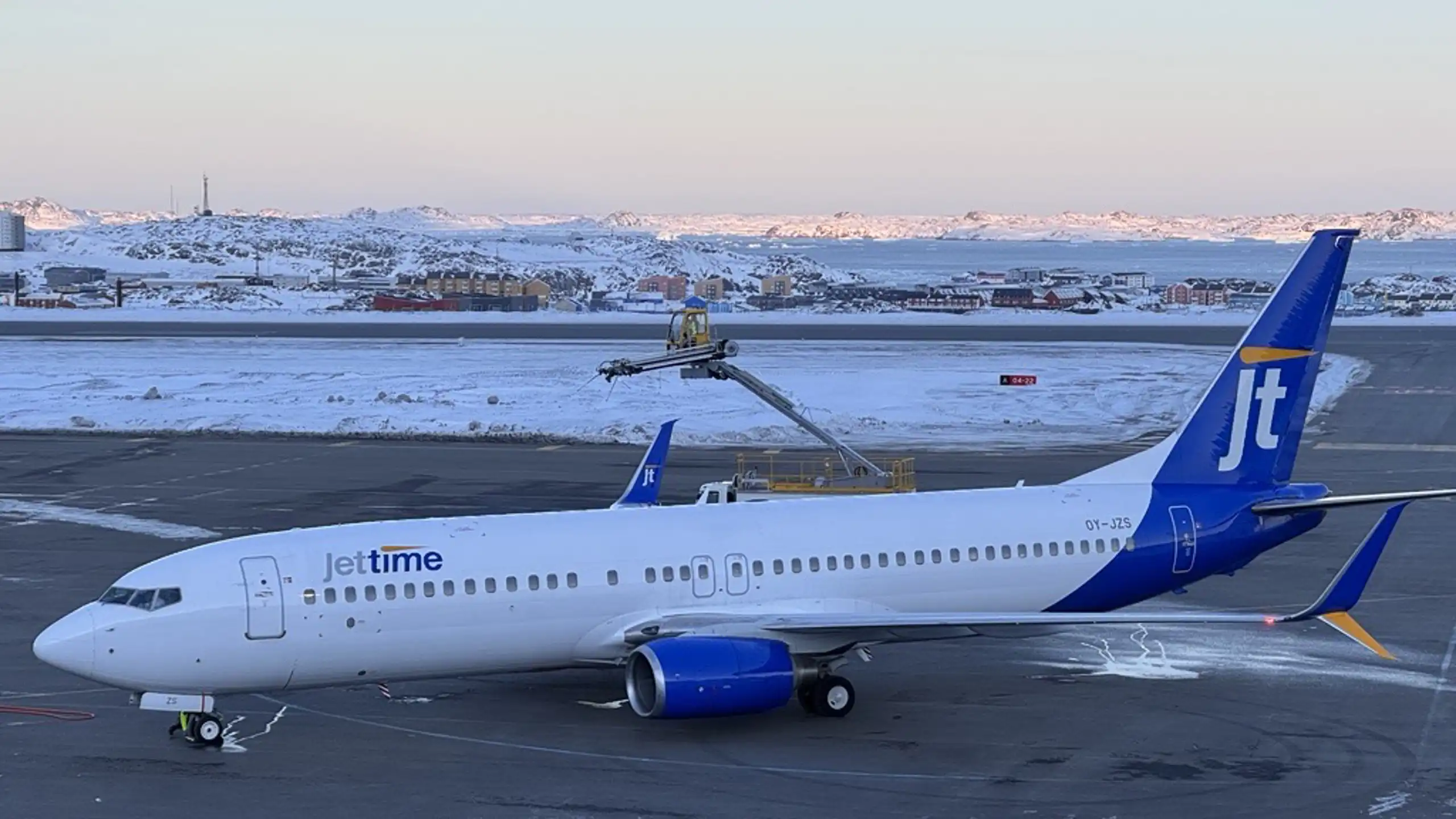 Jettime morgenafgang i Nuuk