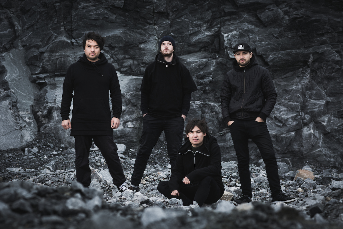 Small Time Giants In A Quarry In Nuuk In Greenland