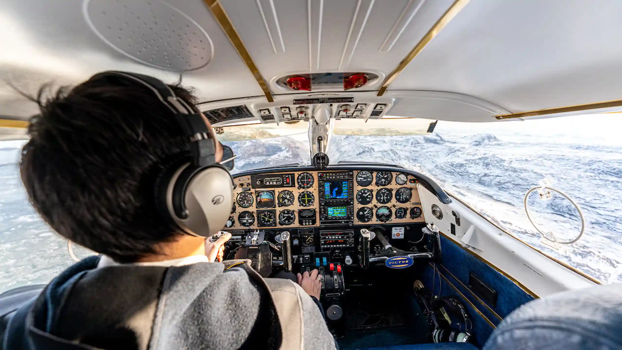 Exploring The Icefjord With Airzafari In Ilulisat. Photo By Henrik Møller Nielsen Visit Greenland