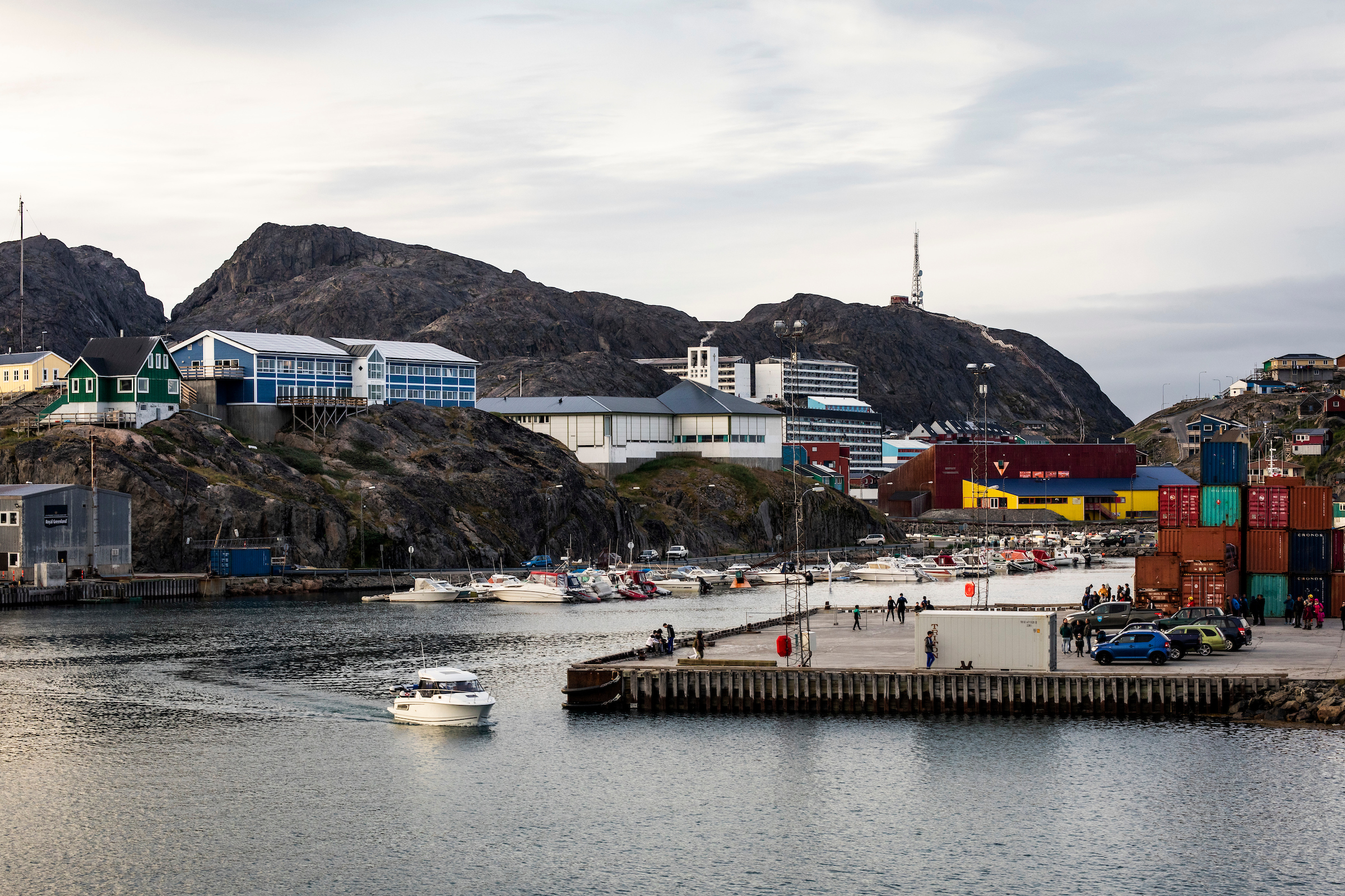 Maniitsoq Harbour View, Aningaaq Rosing Carlsen Visit Greenland