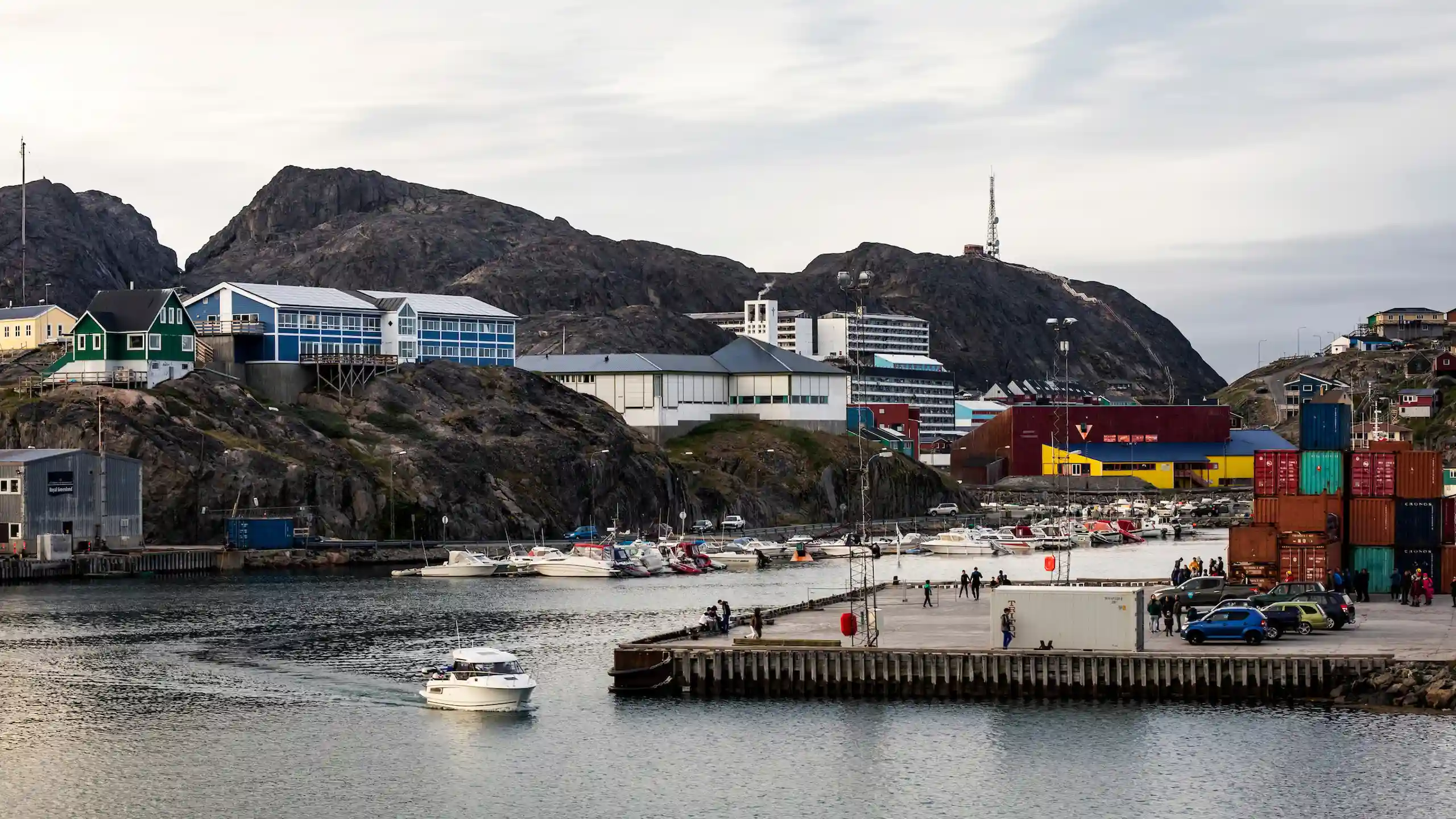 Maniitsoq Harbour View, Aningaaq Rosing Carlsen Visit Greenland